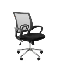 Офисное кресло Chairman 696 Россия TW серый хром new