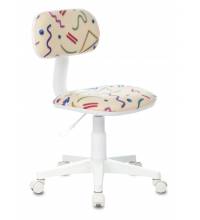 Кресло детское Бюрократ CH-W201NX песочный Sticks 02 крестов. пластик пластик белый