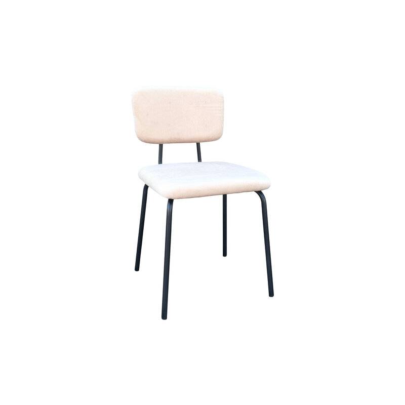 Стулья  "Dream CF-090", КОМПЛЕКТ 4 шт., черный каркас, ткань бежевая, 533251 главное фото