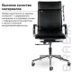 Кресло руководителя PREMIUM Kayman EX-532, экокожа, хром, черное. Фото товара с разных ракурсов.
