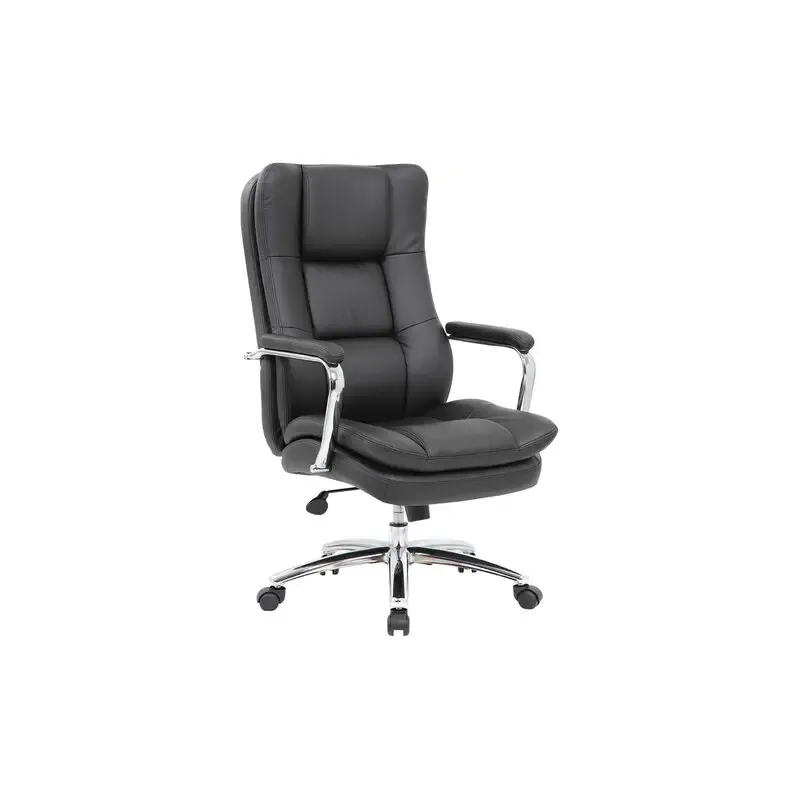 Кресло руководителя PREMIUM Amadeus EX-507, экокожа, хром, черное главное фото