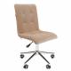 Кресло CHAIRMAN 030 (ткань-велюр бежевая/хром) главное фото в маленьком размере