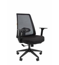 Офисное кресло Chairman 535 Россия LT ткань черный/черный